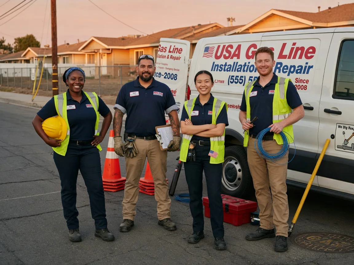 Gas Line Installation company in Newton, KS